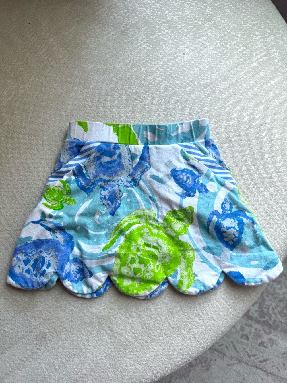 ThreeFriends Toddler Scalloped Floral Skort 4T